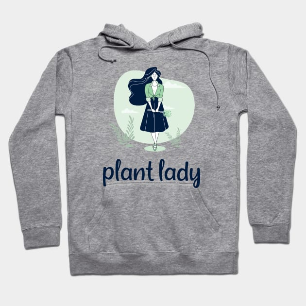 Plant Lady Hoodie by Dotty42